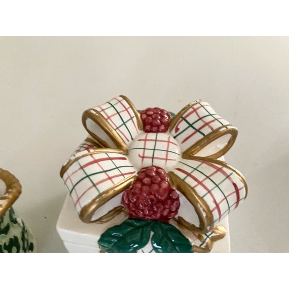 VTG Avon China St Nicholas Sugar Creamer Set 2001 Christmas - Picture 2 of 11